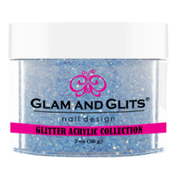 Glam & Glits - Glitter Acrylic Powder - Lilac Jewel 2oz - GAC32 - Premier Nail Supply