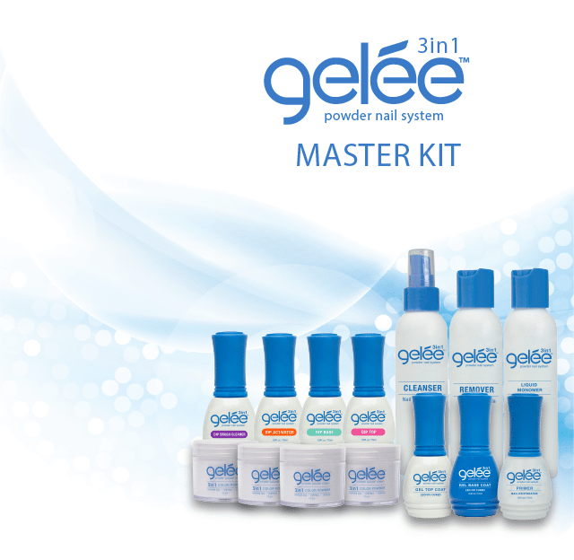 Gelée 3in1 Powder Nail System Master Kit - #GLMK01 - Premier Nail Supply