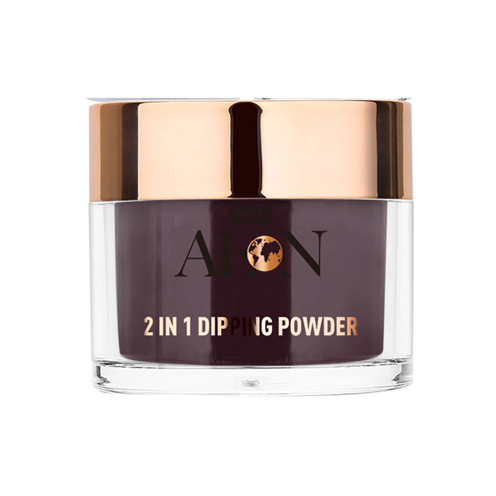 Aeon Two in One Powder - Black Bubbles 2 oz - #86 - Premier Nail Supply