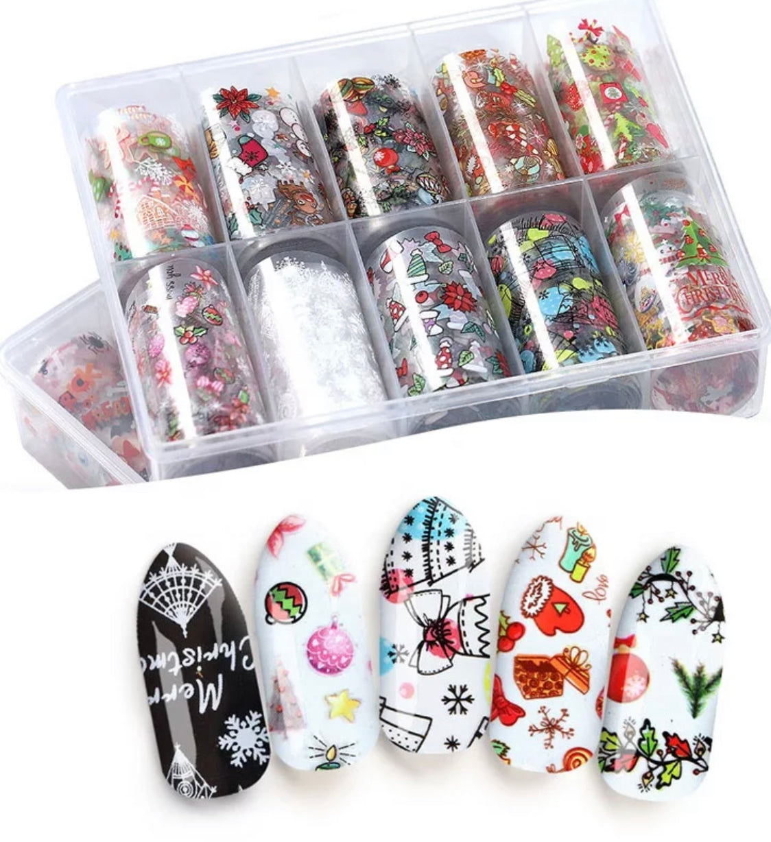 Christmas Design Foil TZ - Premier Nail Supply