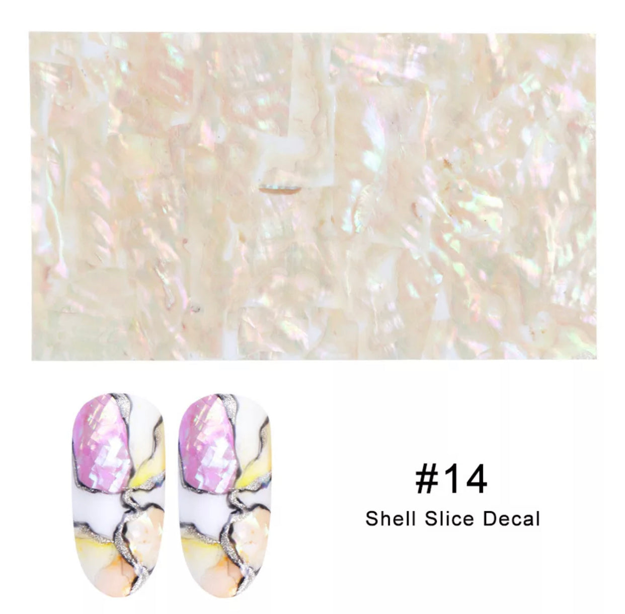 Peal Mable Seashell - Individual Pack #14 - Premier Nail Supply