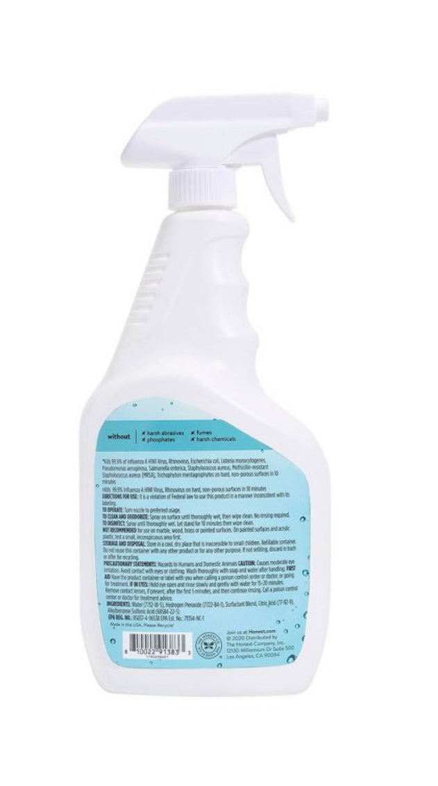 Honest Disinfecting Spray 32 oz - Premier Nail Supply