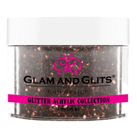 Glam & Glits - Glitter Acrylic Powder - Bronze 2oz - GAC17 - Premier Nail Supply