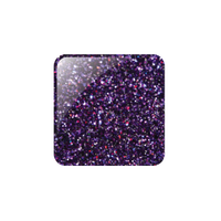 Glam & Glits - Glitter Acrylic Powder - Black Berry 2oz - GAC42 - Premier Nail Supply