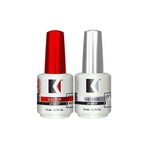 Kupa Duo Gel Top Coat & Base Coat - Premier Nail Supply 