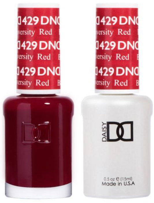 DND  Gelcolor - Boston University Red 0.5 oz - #DD429 - Premier Nail Supply