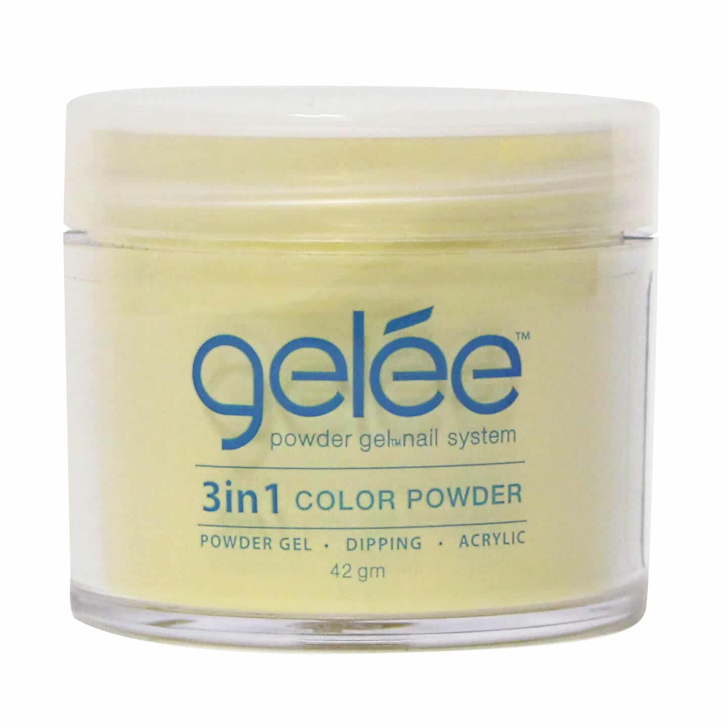 Gelee 3 in 1 Powder - Lemonade 1.48 oz - #GCP15 - Premier Nail Supply