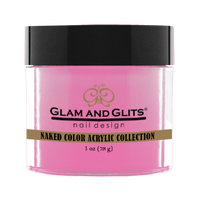 Glam & Glits - Acrylic Powder - Pink Me Or Else 1 oz - NCAC412 - Premier Nail Supply