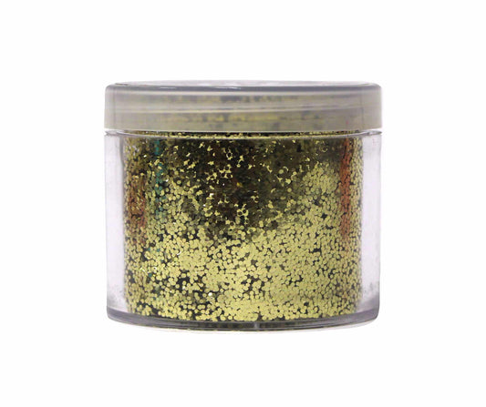 Effx Glitter - Gold Hex 2.5 oz - #GFX29 - Premier Nail Supply