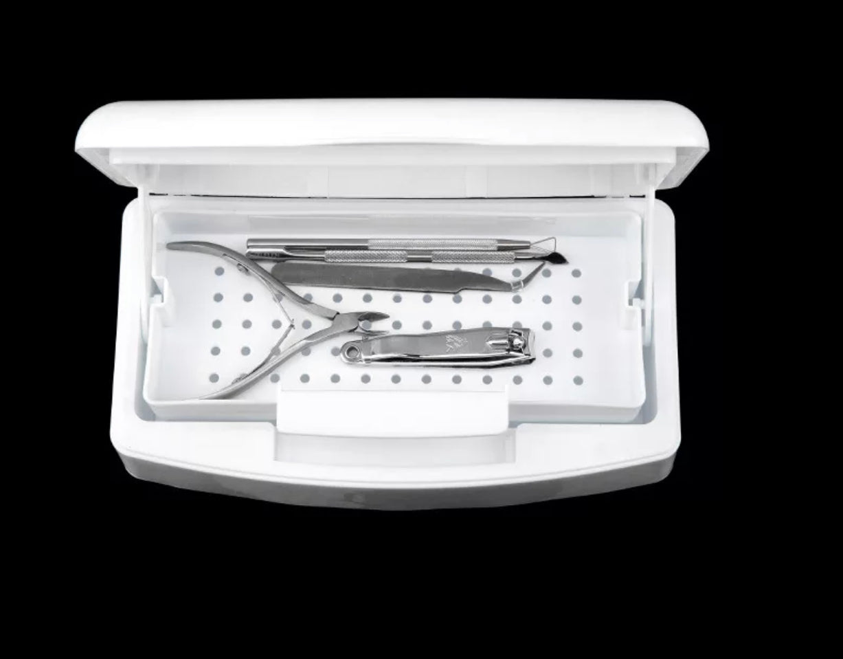 White Disinfectant Box - Premier Nail Supply