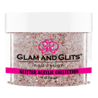 Glam & Glits - Glitter Acrylic Powder - Jewel Red 2oz - GAC24 - Premier Nail Supply