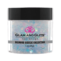 Glam & Glits Diamond Acrylic (Glitter) Blue Rain -DAC68 - Premier Nail Supply