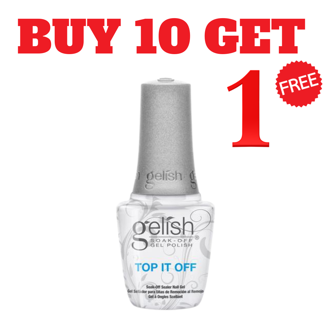 Gelish Soak Off Top It Off 0.5 oz - #1310003 (BUY 10 GET 1 FREE) - Premier Nail Supply