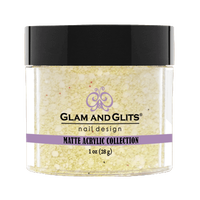 Glam & Glits Matte Acrylic Powder Thin Mint 1oz - MAT618 - Premier Nail Supply