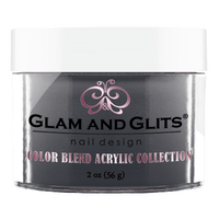 Glam & Glits Acrylic Powder - Color Blend Midnight Glaze 2 oz - Bl3047 - Premier Nail Supply