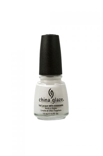 China Glaze Lacquer - White On White 0.5 oz - # 70255 - Premier Nail Supply