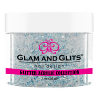 Glam & Glits - Glitter Acrylic Powder - Blue Jewel 2oz - GAC02 - Premier Nail Supply