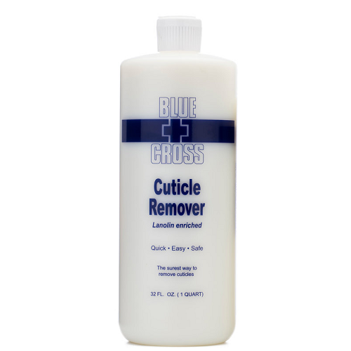 Blue Cross Cuticle Remover Lanolin Enriched 32 oz - Premier Nail Supply