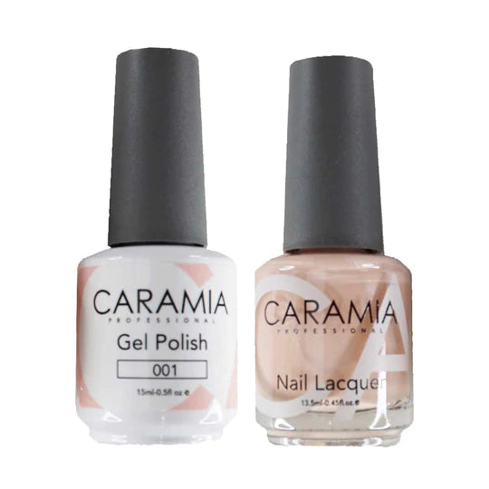 Caramia Gel Polish & Nail Lacquer - #01 - Premier Nail Supply