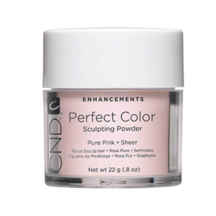 CND Acrylic Powder - Perfect Color Pure Pink Sheer - Premier Nail Supply