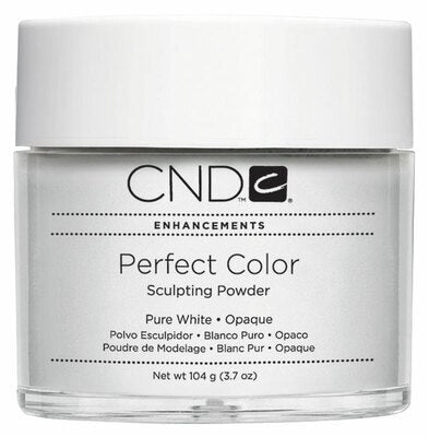 CND Acrylic Powder - Perfect Color Pure White Opaque - Premier Nail Supply