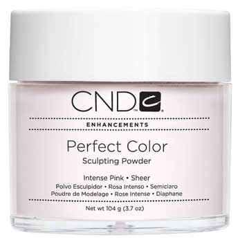 CND Acrylic Powder - Perfect color Intense Pink Sheer 3.7 oz - Premier Nail Supply