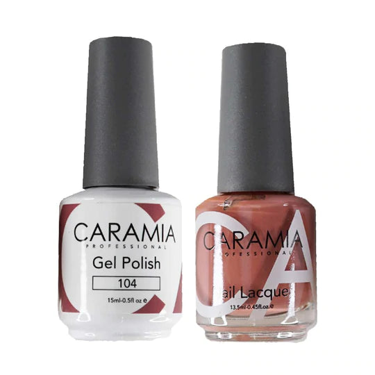 Caramia Gel Polish & Nail Lacquer - #104 - Premier Nail Supply