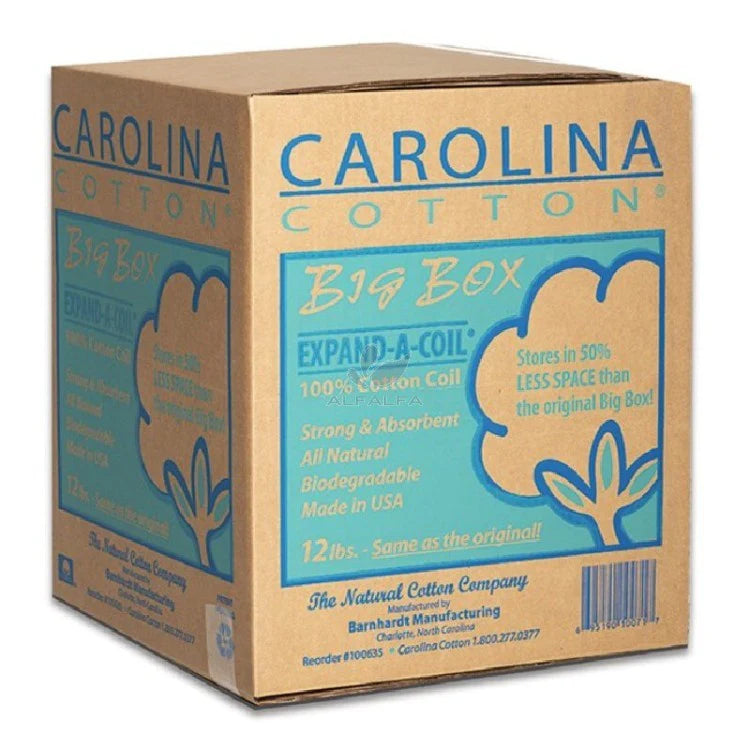 Carolina Big Box Expand-A-Coll12 lbs 100% Cotton - Premier Nail Supply