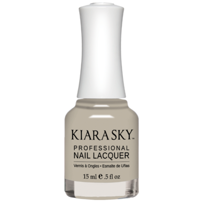 Kiara Sky All in one Nail Lacquer - Cray Grey 0.5 oz - #N5019 -Premier Nail Supply