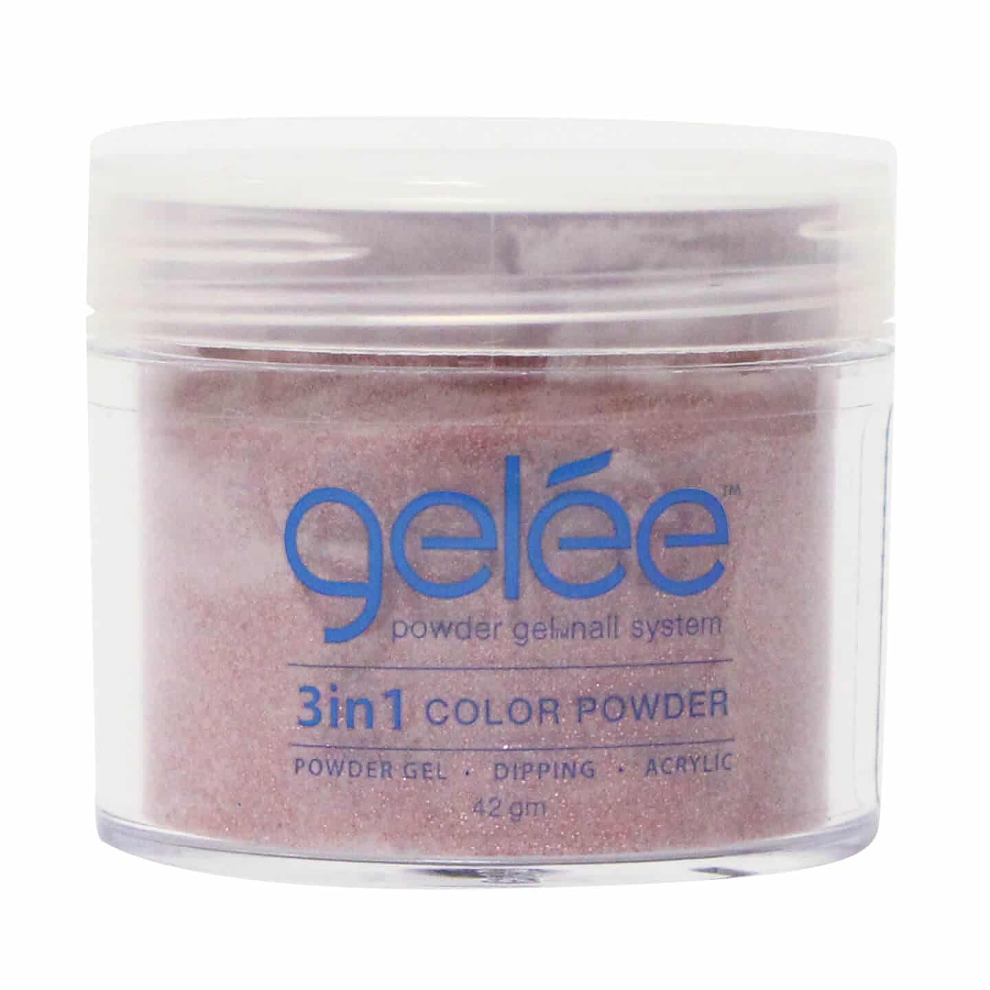 Gelee 3 in 1 Powder - Rosette 1.48 oz - #GCP61 - Premier Nail Supply