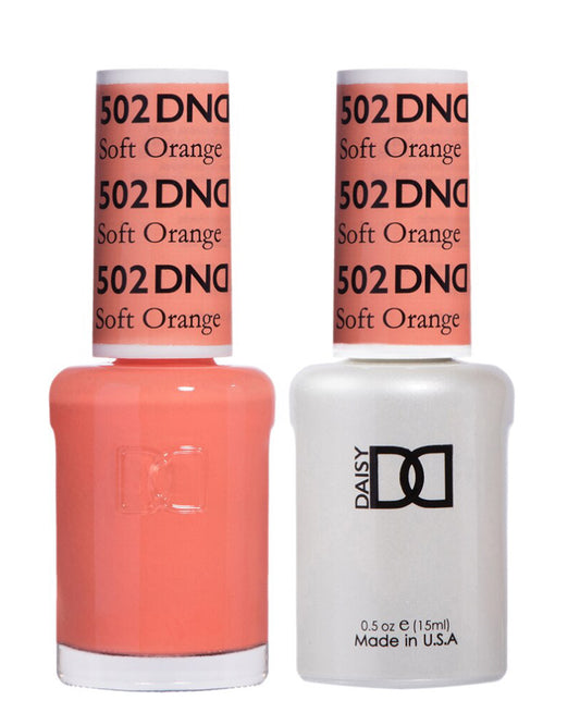 DND  Gelcolor - Soft Orange 0.5 oz - #DD502 - Premier Nail Supply