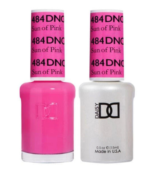 DND  Gelcolor - Sun Of Pink  0.5 oz - #DD484 - Premier Nail Supply