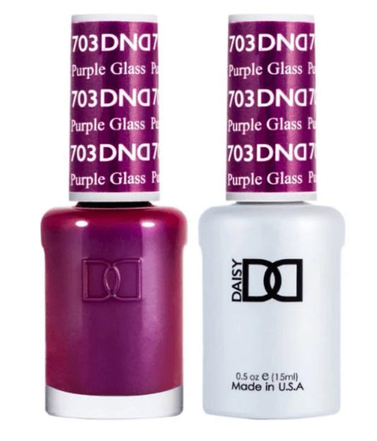 DND  Gelcolor - Purple Glass 0.5 oz - #DD703 - Premier Nail Supply