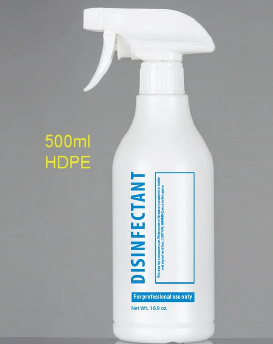 Empty Disinfectant Bottle 16.9 oz - Premier Nail Supply