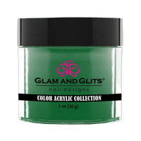 Glam & Glits Color Acrylic (Cream) Jade 1 oz - CAC328 - Premier Nail Supply