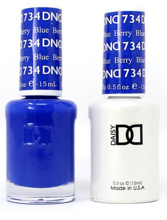 DND  Gelcolor - Berry Blue 0.5 oz - #DD734 - Premier Nail Supply