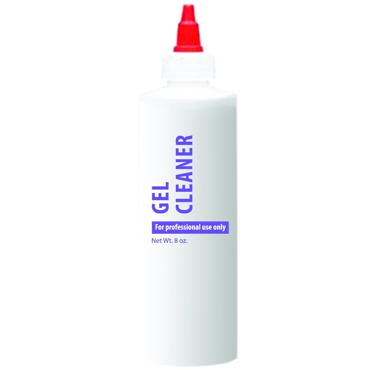 Empty Plastic Bottle With Cap No Label & label 8 oz - Premier Nail Supply