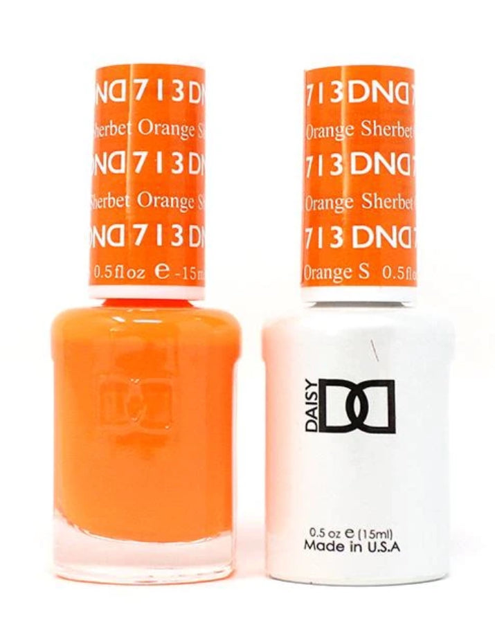 DND  Gelcolor - Orange Sherbet 0.5 oz - #DD713 - Premier Nail Supply