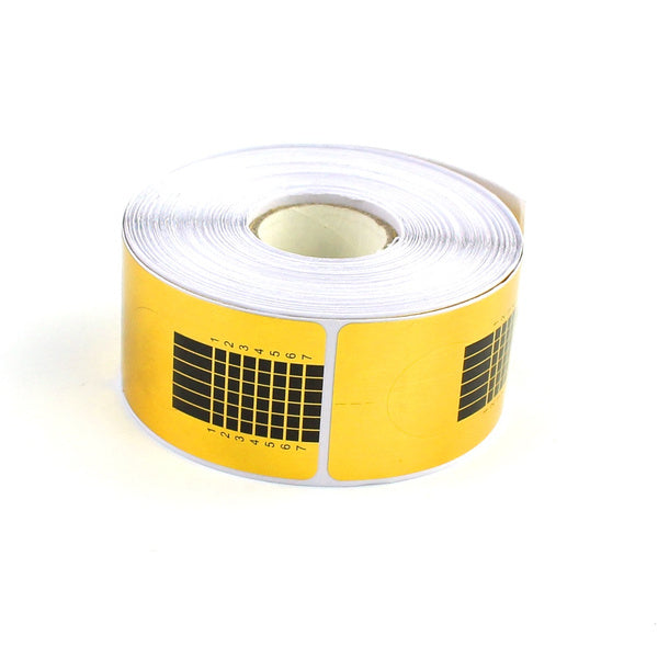 Disposable nail forms Square Gold NFS500G - Premier Nail Supply
