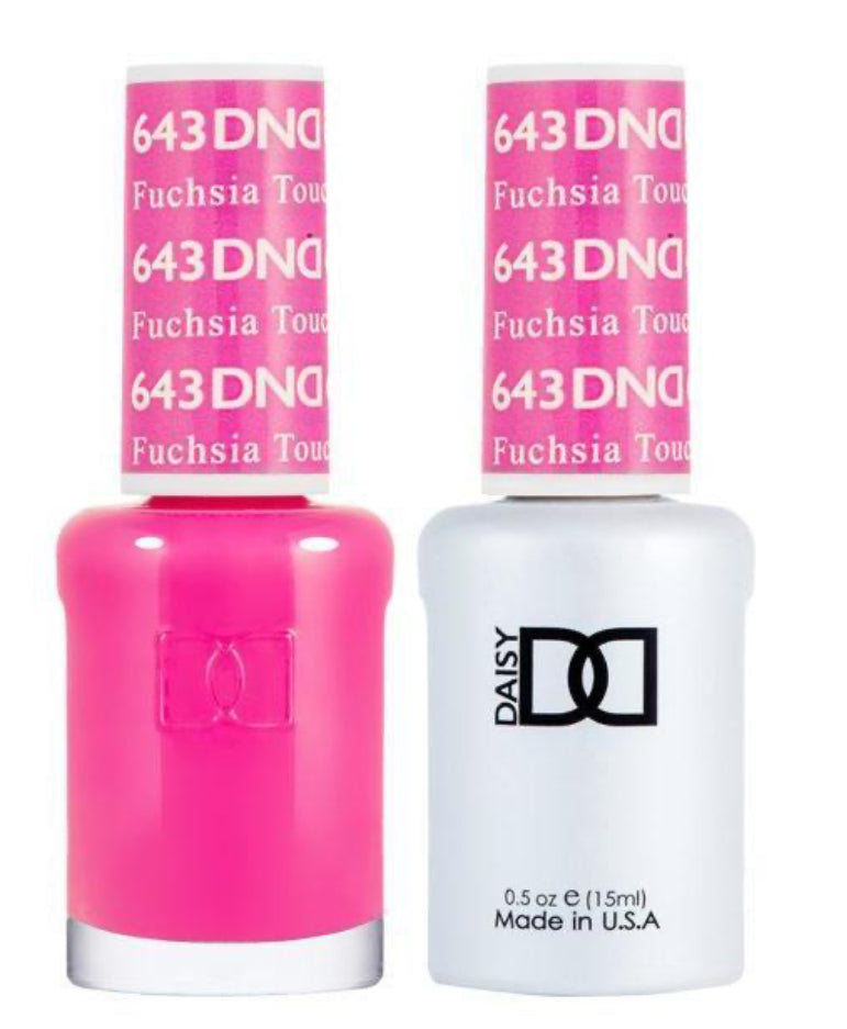 DND Gelcolor - Fuchsia Touch 0.5 oz - #DD643 - Premier Nail Supply