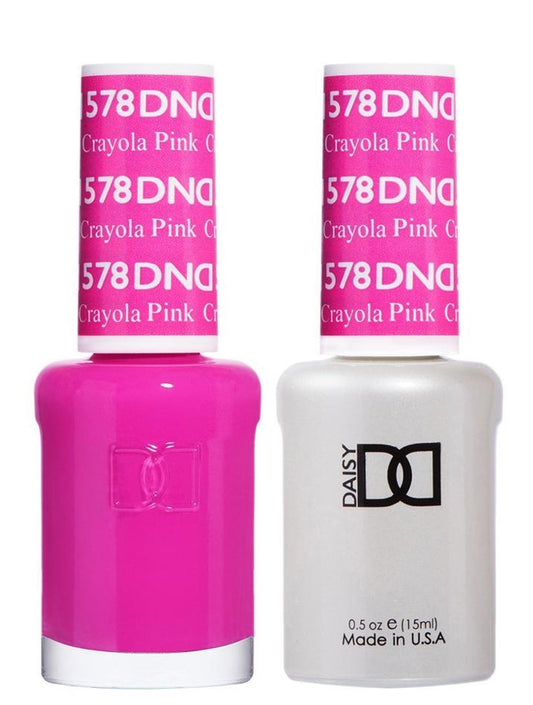 DND  Gelcolor - Crayola Pink 0.5 oz - #DD578 - Premier Nail Supply