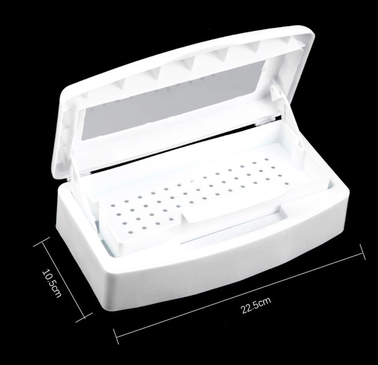 White Disinfectant Box - Premier Nail Supply