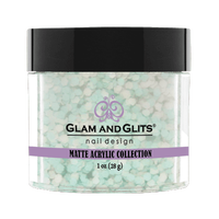 Glam & Glits Matte Acrylic Powder Key Lime Pie 1oz - MAT623 - Premier Nail Supply