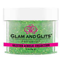 Glam & Glits - Glitter Acrylic Powder - Emerald Green- GAC09 - Premier Nail Supply
