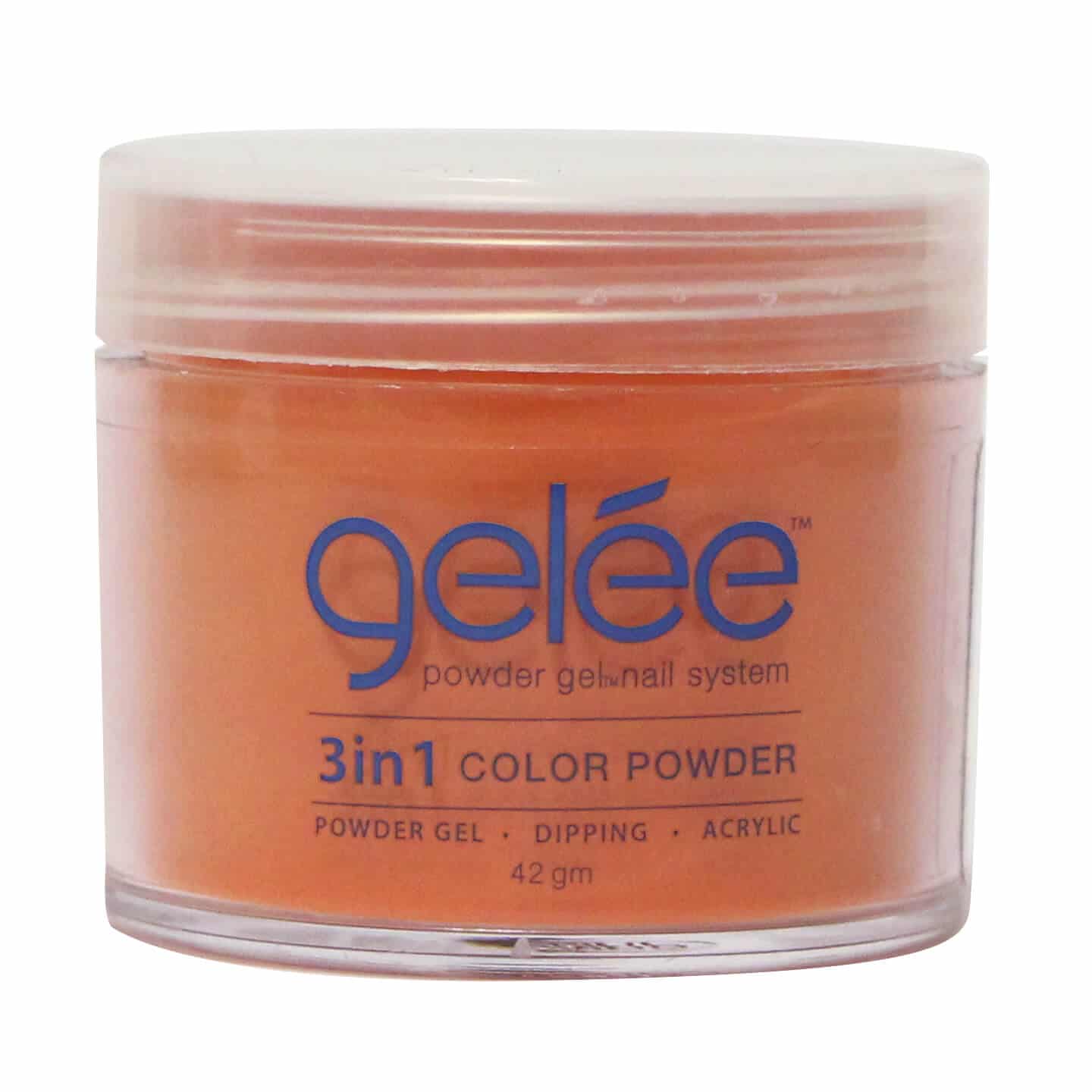 Gelee 3 in 1 Powder - Mandarin 1.48 oz - #GCP35 - Premier Nail Supply
