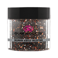 Glam & Glits Diamond Acrylic (Glitter) Espresso 1oz - DAC49 - Premier Nail Supply