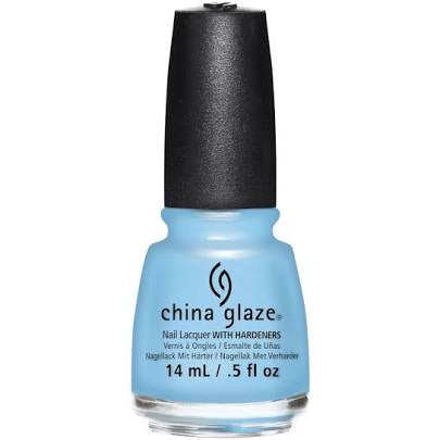 China Glaze Nail Lacquer - Don'T Be Shallow (Baby Blue Crème) 0.5 oz - # 83413 - Premier Nail Supply