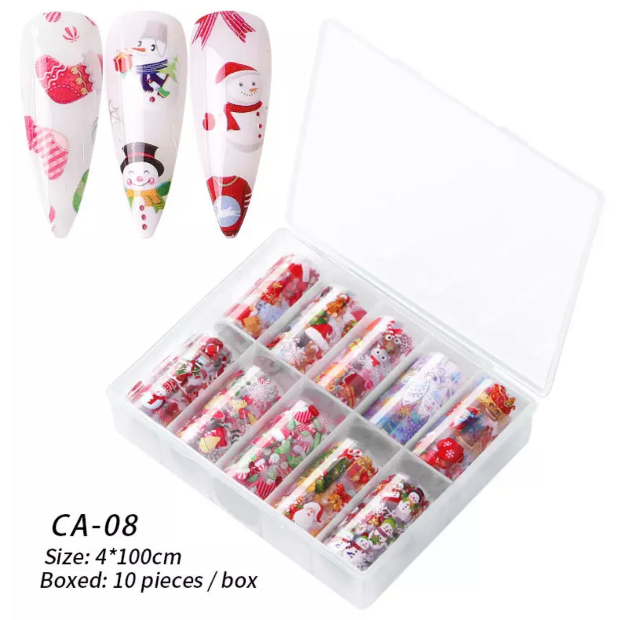 Christmas Design CA-08 - Premier Nail Supply