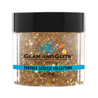 Glam & Glits - Fantasy Acrylic - Gorgeous Gold 1oz - FAC524 - Premier Nail Supply
