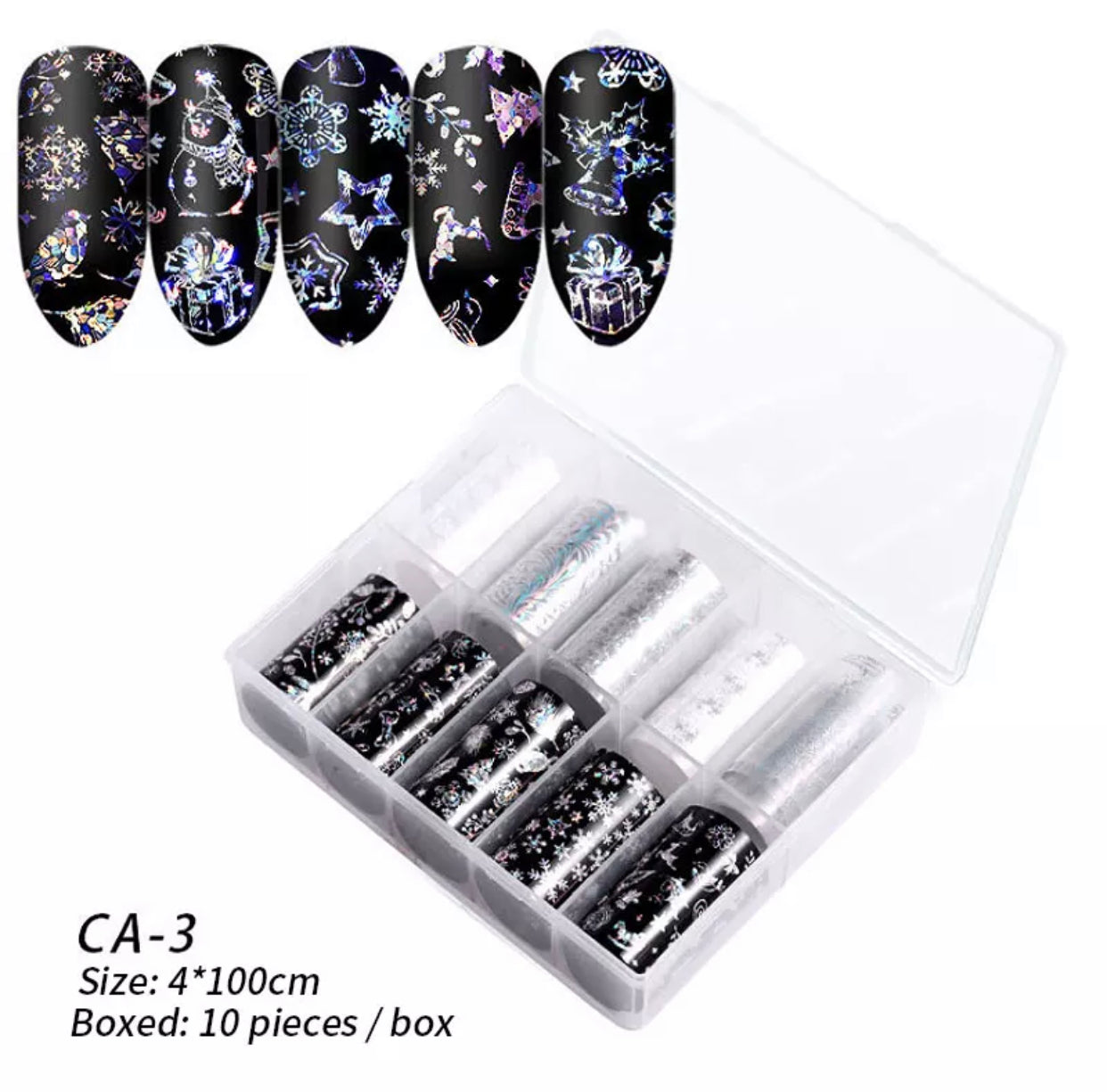 Christmas Design CA -3 - Premier Nail Supply